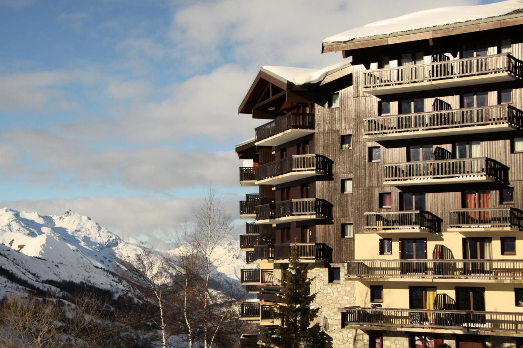 Residence Balcons D'Olympie - Appartement Confortable Avec Cabine - Proche Des Pistes - Balcon Mae-1514 サン・マルタン・ド・ベルヴィル エクステリア 写真